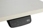EQUIP Schreibtischgestell Dual Motor elek. 125Kg ws lite Retail