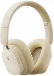 Baseus Bowie H1i Headset Wireless Head-band Calls/Music USB Type-C Bluetooth White