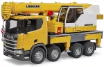 Bruder Scania Super 560R Liebherr Kran-LKW mit Light & Sound Modul