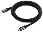 Equip Kabel USB-C4.0->C Gen2x2 PD100W St/St 2.00m schwarz