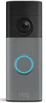 Ring Battery Video Doorbell 2 - 2K, Gegensprechfunktion, T&uuml;rklingel Speckled Gray