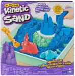 Spinmaster Spin Master Kinetic Sand - Sandbox Set blue, play sand (454 grams of sand)
