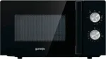 Mikrolaineahi Gorenje | Microwave Oven | MO20E2BH | Free standing | 800 W | 20 L | Grill | Black