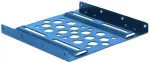 DELOCK Aluminium Einbaurahmen 2.5" zu 3.5" blau
