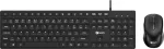 C-TECH Kl&aacute;vesnice KBM-108, dr&aacute;tov&yacute; combo set s my&scaron;&iacute;, multimedi&aacute;ln&iacute;, USB, CZ/SK