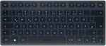 Klaviatuur CHERRY KW7100 Wireless MINI Tastatur DE TKL 75% Blaugrau