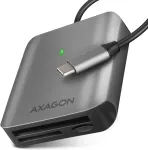 Kaardilugeja AXAGON Aluminum high-speed USB-C 3.2 Gen 1 memory card reader, 3 slots | CRE-S3C