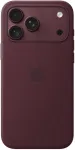 APPLE Original iPhone 18 Pro Max Silikon-Case mit MagSafe - Burgundy