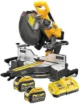 DeWALT &nbsp;XR FLEXVOLT Cordless Panel Saw DCS781X2, 54 Volt, Miter Saw