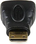 StarTech.com HDACFM, Mini HDMI, HDMI, Male/Female, Black