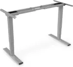 Digitus DA-90435 Electrical Table Frame | Floor stand | Height adjustment | Maximum weight (capacity) 100 kg | Grey