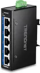 TrendNet Industrial Switch 5-Port Gbit Mini DIN-Rail