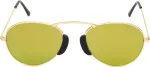 LGR P&auml;ikeseprillid unisex AGADIR-GOLD01 (l&auml;&auml;ts/sild/sang) 54/20/145 mm