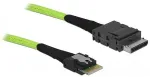 DeLOCK Kabel OCuLink PCIe SFF-8611 zu Slim SAS SFF-8654 0,5 m