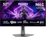 Monitor AOC | AG326UZD2 | 32 " | QD-OLED | UHD | 16:9 | 240 Hz | 0.03 ms | 3840 x 2160 pixels | 1000 cd/m&sup2; | HDMI ports quantity 1 | Black