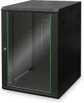 Digitus WALL MOUNTING CABINET 600X600MM 16U DYNAMIC 816X600X600MM BLACK