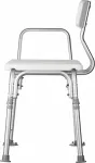 ActionMed Bath bench with backrest