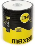 Toorikud MAXELL CD-R 80, Shrink 100