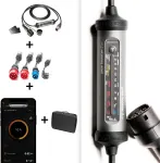 Juice Technology Juice Booster3 air Country EU Traveler Set, Wallbox (anthracite/black, 1.4 - 11 kW, 3.1 meter cable)