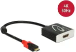 DELOCK USB-C > HDMI (ST-BU) Adapter 4K 60Hz Schwarz