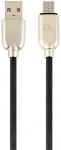 GEMBIRD Hochwertiges Micro-USB-Ladekabel , 2 m, schwarz