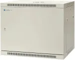 EMITER NET Single hanging cabinet 19" 9U, full sheet metal door, 600&times;450&times;500mm width/depth/height. EM/AP6409-B