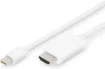 Digitus DisplayPort Adapterkabel mini DP->HDMI A St/St 8K 2m