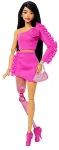 Mattel Barbie Fashionistas Deluxe Style #2 Doll in Pink Barbiecore Top and Skirt Set, Black Hair & Prosthetic Leg