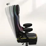 Huzaro RGB Black Mesh gaming chair