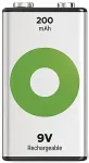 GP Batteries Recyko B2552 industrial rechargeable battery Nickel-Metal Hydride (NiMH) 200 mAh 8.4 V