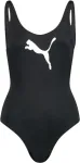 PUMA Kostium kąpielowy damski Swim Women Swimsuit 1P czarny 907685 06 M