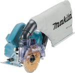 MAKITA cordless diamond cutter DCC500Z, 18 volts (blue/black, without battery and charger)