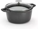 De Buyer Choc Extreme Saucepot with Glass Lid 24cm induction