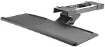 Klaviatuur StarTech.com Under-Desk Keyboard Tray - Adjustable - Tastatureinschub - unter Tisch montierbar - Schwarz