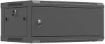 LANBERG WF01-6404-00B rack cabinet 4U Wall mounted rack Black