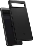 Spigen Kaitse&uuml;mbris Thin Fit, Google Pixel 6a, &otilde;huke, must,