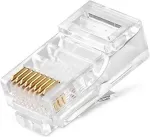 Noname RJ45 Modular Plug for UTP CAT6, 100 pcs