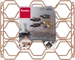 Tatkraft HEXAGON COPPER Veinipudelihoidja (15-le)