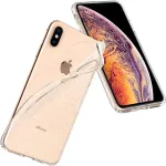 Spigen Kaitse&uuml;mbris Liquid Crystal Glitter, Apple iPhone Xs Max, l&auml;bipaistev, s&auml;delusega,