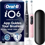 Hambahari Braun iOM6d.2J6 Duo Pack must + roosa, hambaharjade kmpl