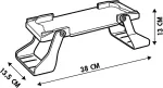 Simba-Dickie Smoby FleXtreme 2-in-1 PitStop, racetrack (grey/orange)