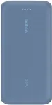 Belkin 20K PD30W INTEGRATED USB-C CABLE POWER BANK BLUE
