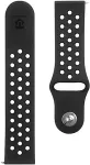 TACTICAL 234 Double Silicone Strap 22mm Black