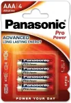Panasonic Batterie Pro Power -AAA Micro 4St.
