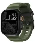 NOMAD Rocky Point Band Black Leather, Titanium