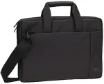RivaCase 8221 notebook case 33.8 cm (13.3") Briefcase Black
