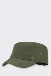 Buff Czapka z daszkiem Military Cap - solid khaki rozmiar: s_m
