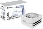 Toiteplokk GigaByte AORUS ELITE P850W ICE Power Supply - PCIe 5.0, 80 PLUS Platinum, Fully Modular Design, 120mm Fan, ATX 3.0 compatible, EU Plug