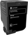 Tooner LEXMARK 25K Black Return Program Toner Cartridge (CX725) | Lexmark Black