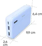 HAMA Power pack pocket 10000 mAh blue